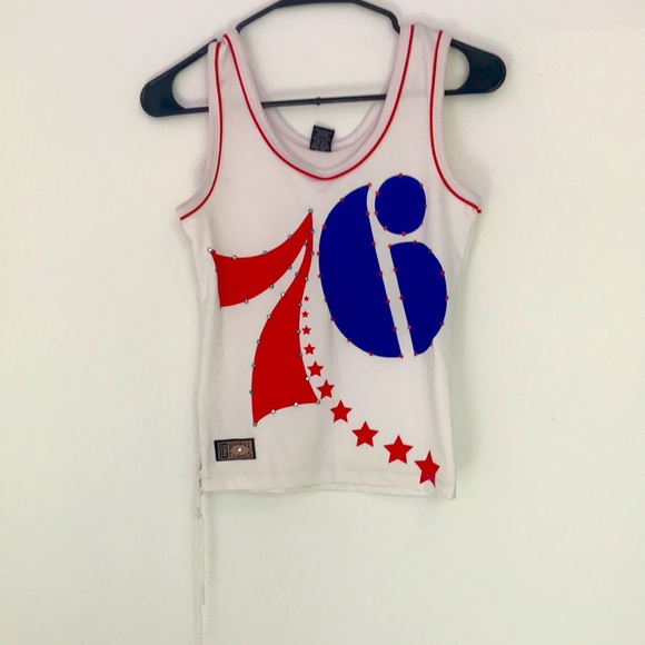 Hardball Classics Philadelphia 76ers tank top - Picture 1 of 7